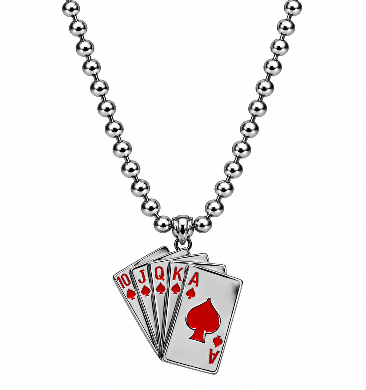 Vmesscollective Red 4 Aces Playing Card